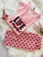 Pyjama Coton Rose