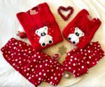 Pyjama Polaire Fillette Rouge Nounours – Image 2