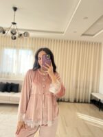 Parure Velours Rose 5 Pièces & 2 Accessoires – Image 3