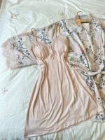 Parure Coton Viscose Rose Nude 5 pièces & 2 Accessoires – Image 3
