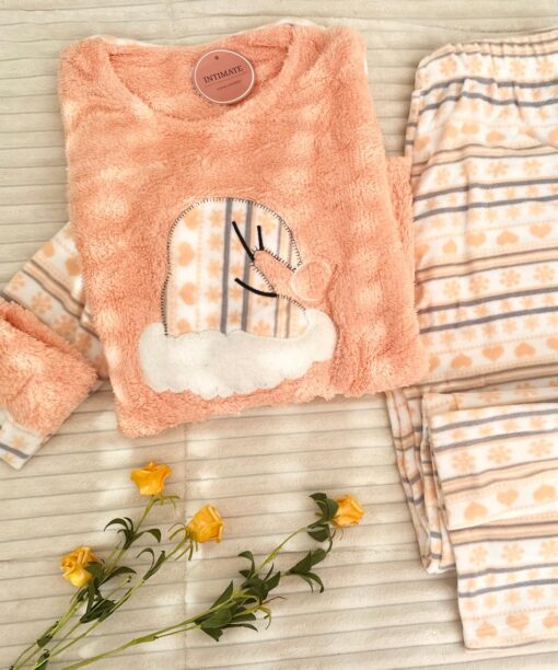Pyjama Polaire Corail