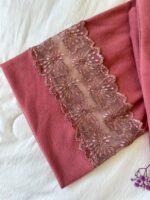 Parure Polaire & Dentelle Rose Nude 3 Pièces – Image 2