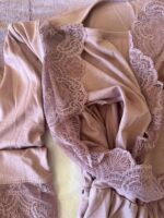 Parure Velours & Coton 4 pièces & 2 Accessoires Nude – Image 4