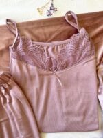 Parure Velours & Coton 4 pièces & 2 Accessoires Nude – Image 11