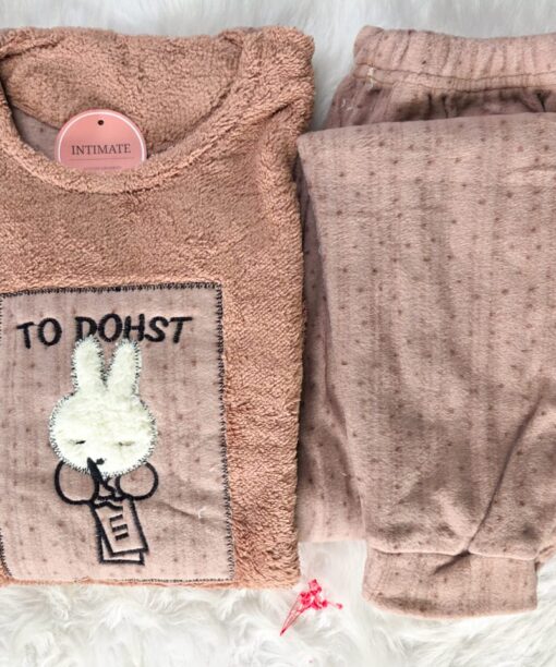 Pyjama Polaire Beige "To Dohst"