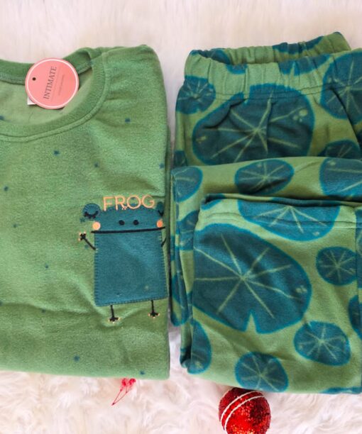 Pyjama Polaire Vert Pistache