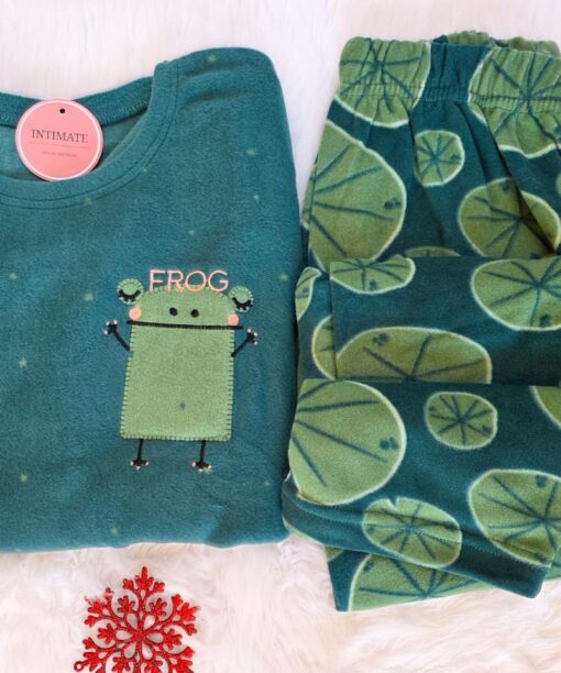 Pyjama Polaire Vert
