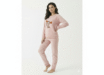 Pyjama Polaire Rose Bébé Gazelle