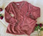 Pyjama Chemise Polaire Rose – Image 2