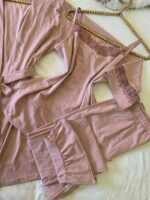 Parure Coton Interlock Rose Nude 5 pièces & 2 Accessoires – Image 3