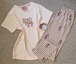 Pyjama Teddy Stripes 100% Coton – Image 2