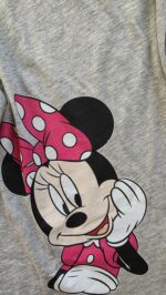 Pyjama short Minnie à pois – Gris – Image 4