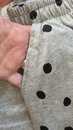 Pyjama short Minnie à pois – Gris – Image 3