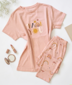 Pyjama Femme Thank You Rose – 100% Coton – Image 3
