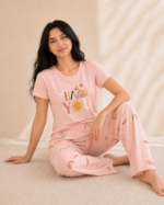 Pyjama Femme Thank You Rose – 100% Coton