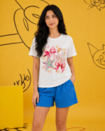 Pyjama short Éclat Marin en coton
