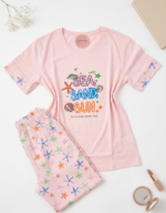 Pyjama Pantacourt Femme Sea Sand Sun – 100% Coton – Image 2