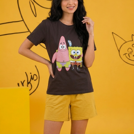 Pyjama Short Bob & Patrick – 100% Coton
