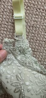 Soutien-gorge d’Allaitement Dentelle – vert – Image 4
