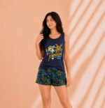 Pyjama short Paradise  coton