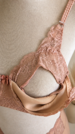 Soutien-gorge d’Allaitement Dentelle – Terracotta – Image 2