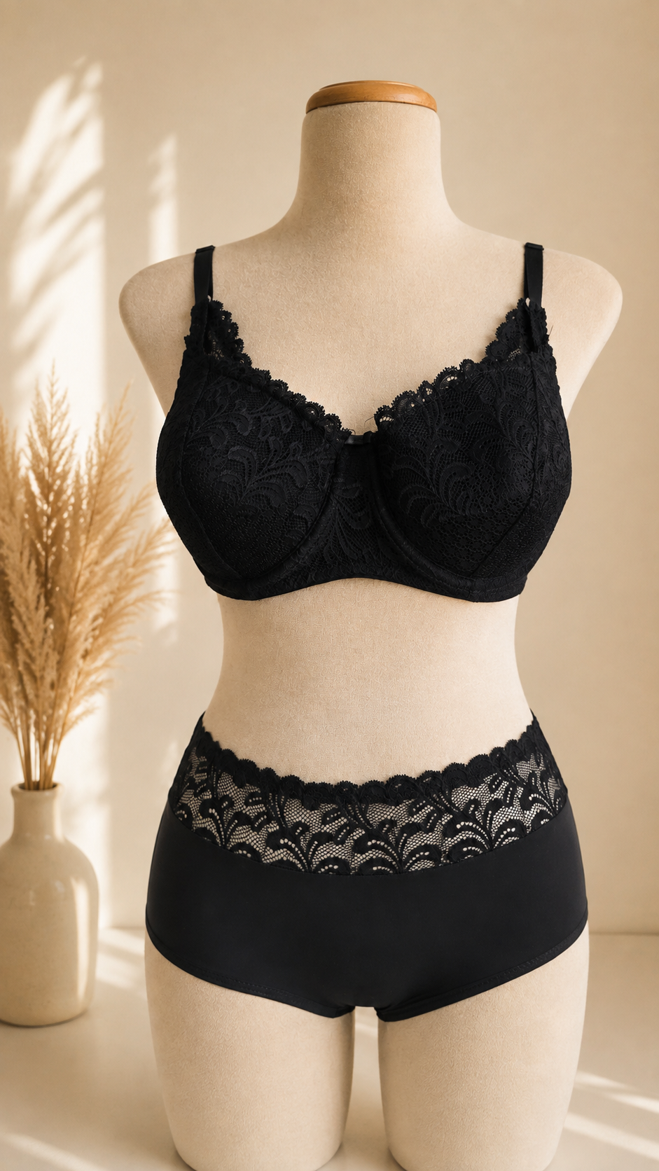 ChatGPT Image 15 août 2026, 21_04_26 Soutien-gorge d’Allaitement Dentelle – Noir – Image 1