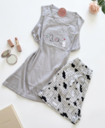 Pyjama short Bunny en coton – Image 2
