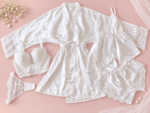 Parure de Noces Éclat Blanc – 5 Pièces