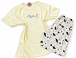 Pyjama short en coton Dream Bunny – Image 2